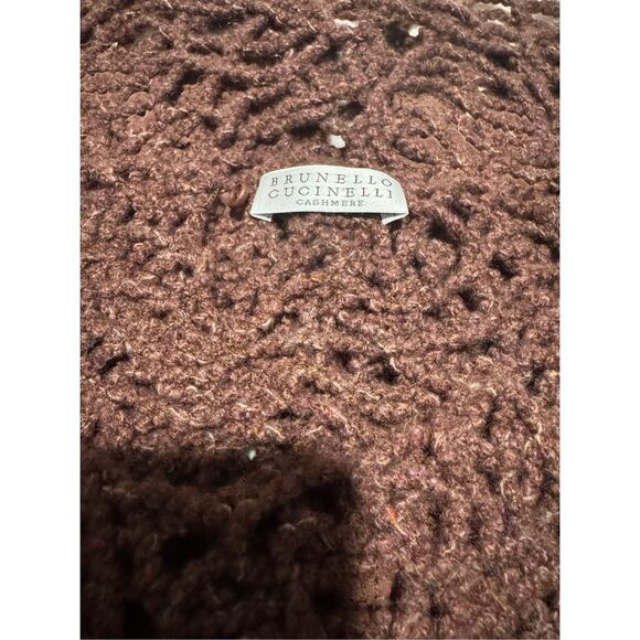 Brunello Cucinelli Cashmere knit top brown - Picture 7 of 15